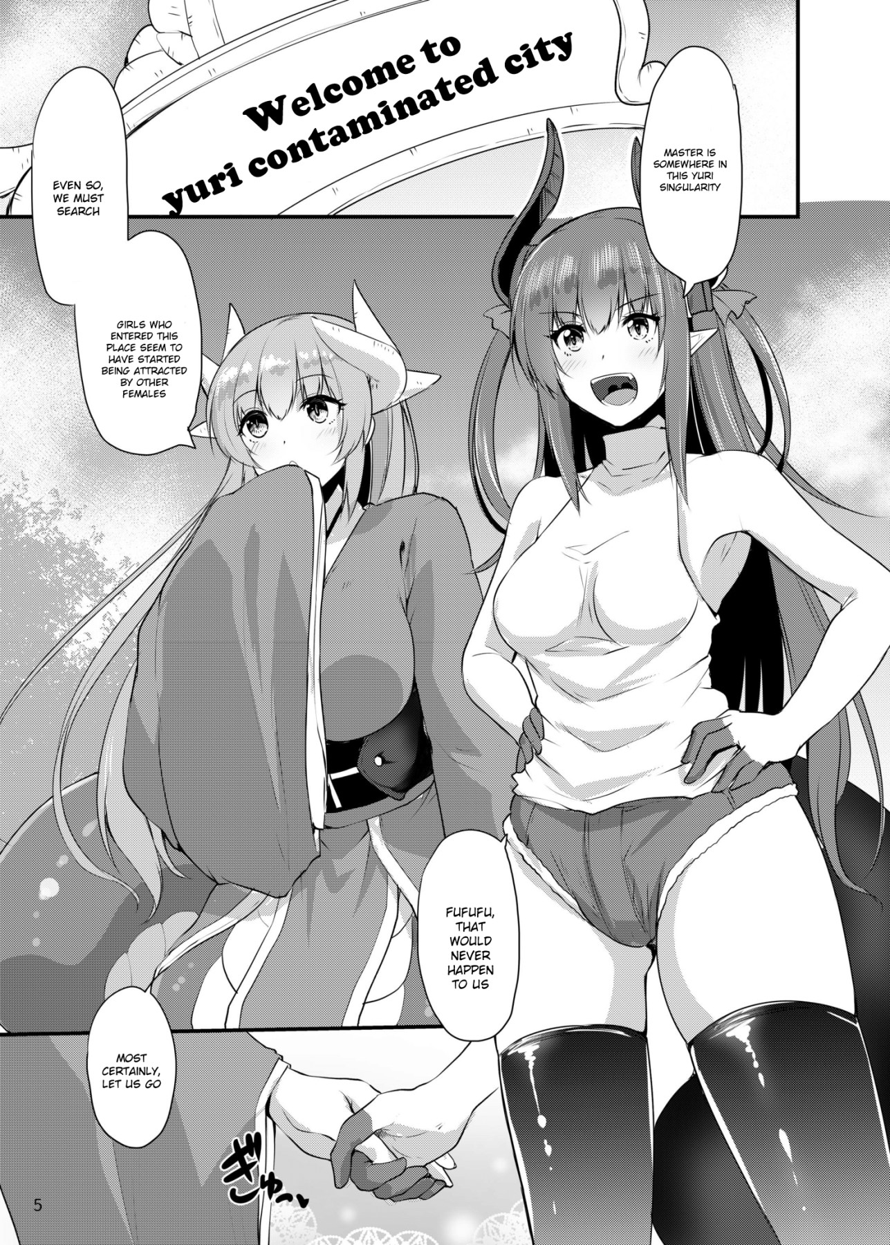 Hentai Manga Comic-Futanari Yuri Singularity-Read-3